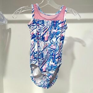 Plum Practicewear Mesh Gymnastics Leotard